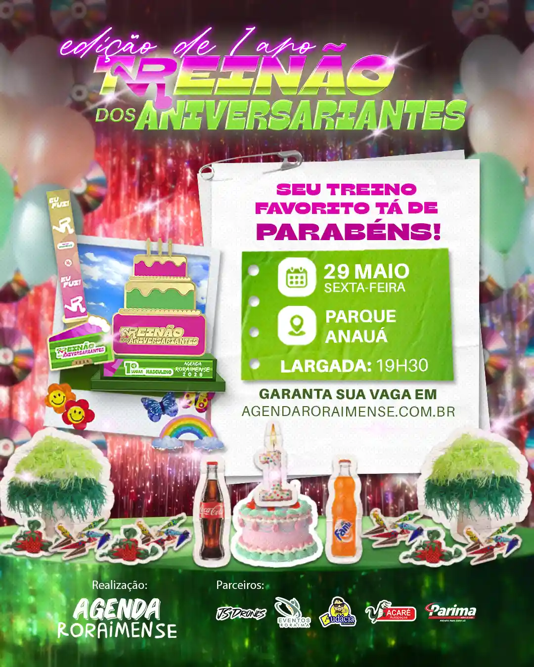 1 ano do Treinão dos Aniversariantes