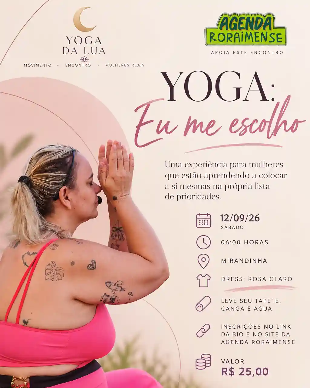 Yoga: Eu me escolho