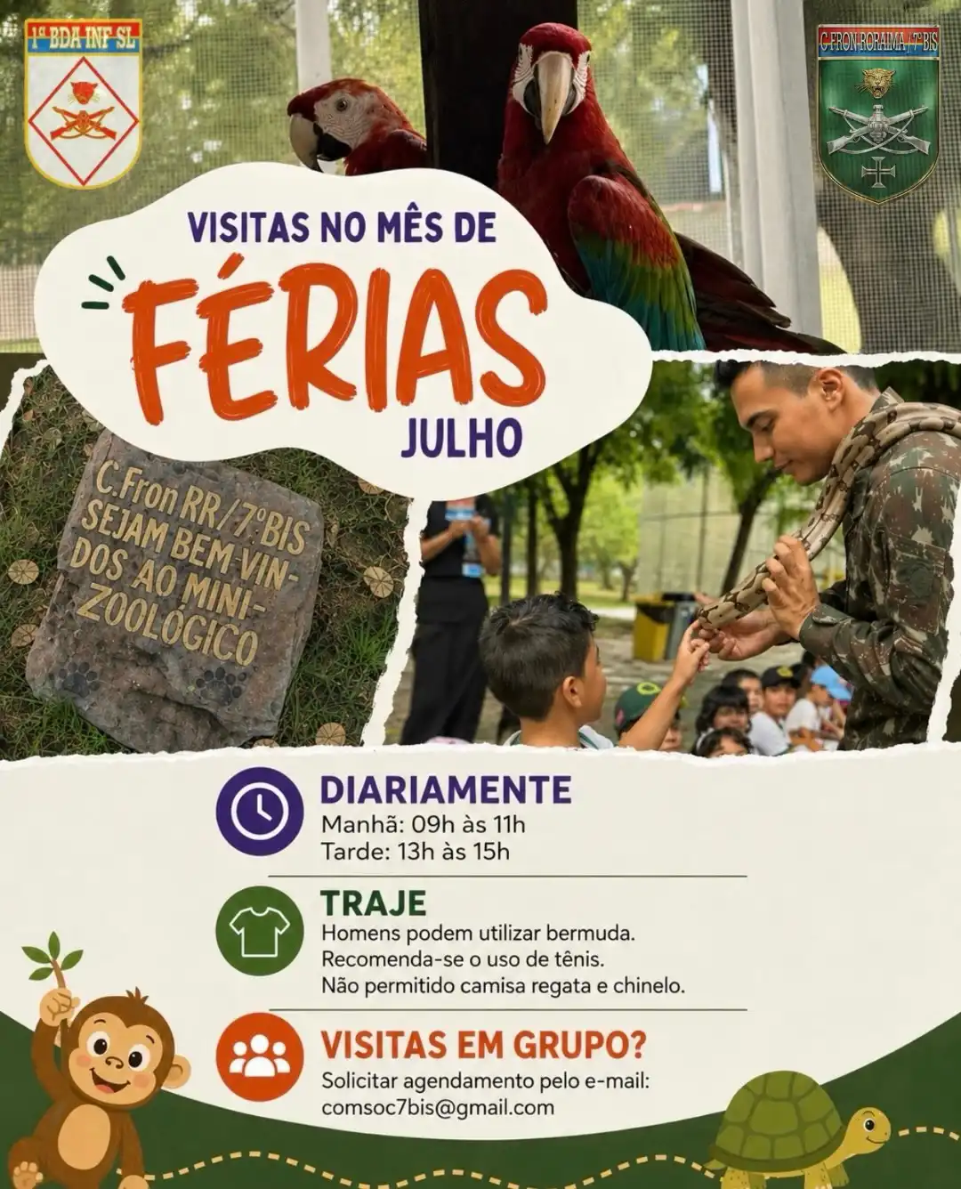 Mini Zoológico no 7º Bis
