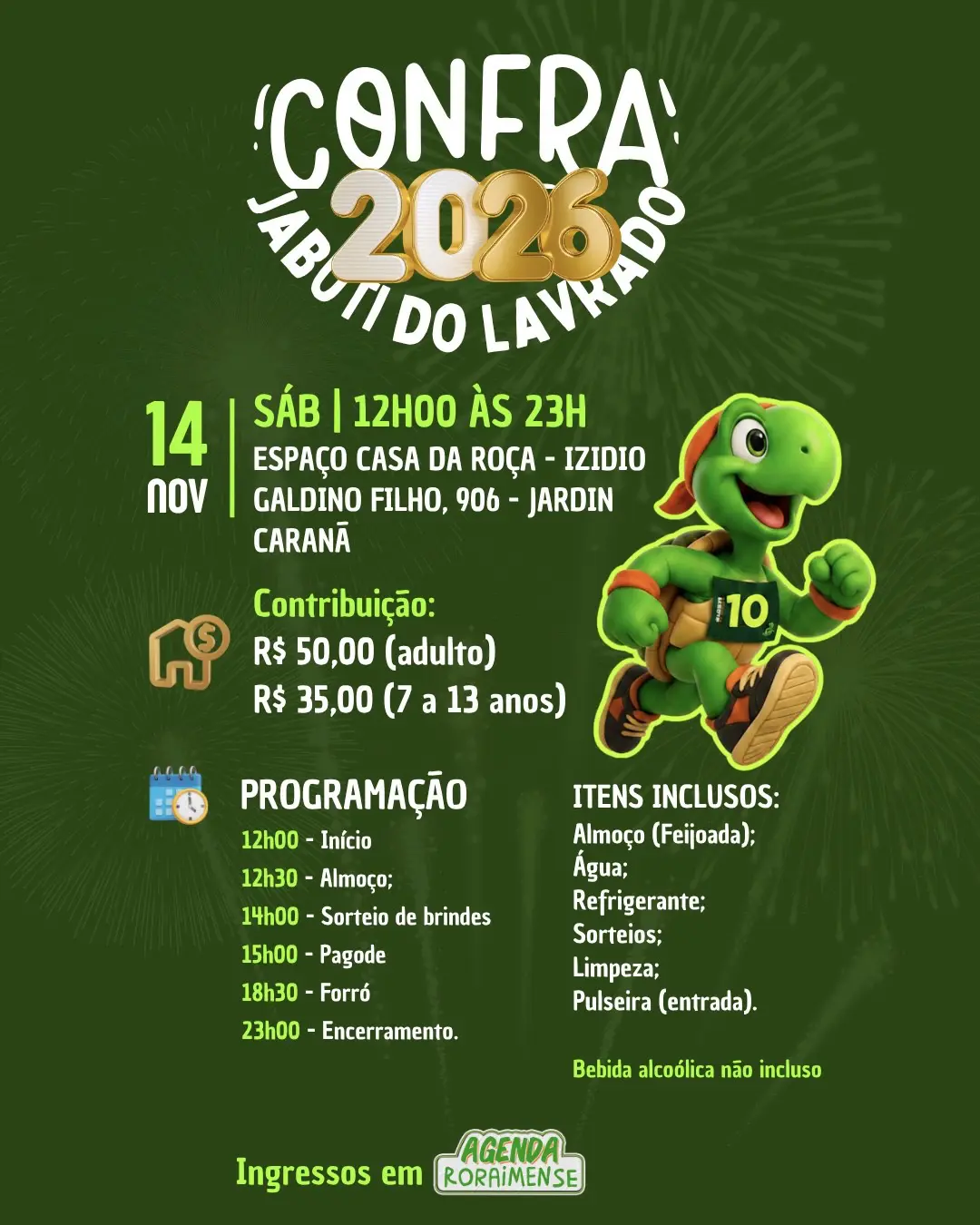 Confra 2026 - Jabuti do Lavrado